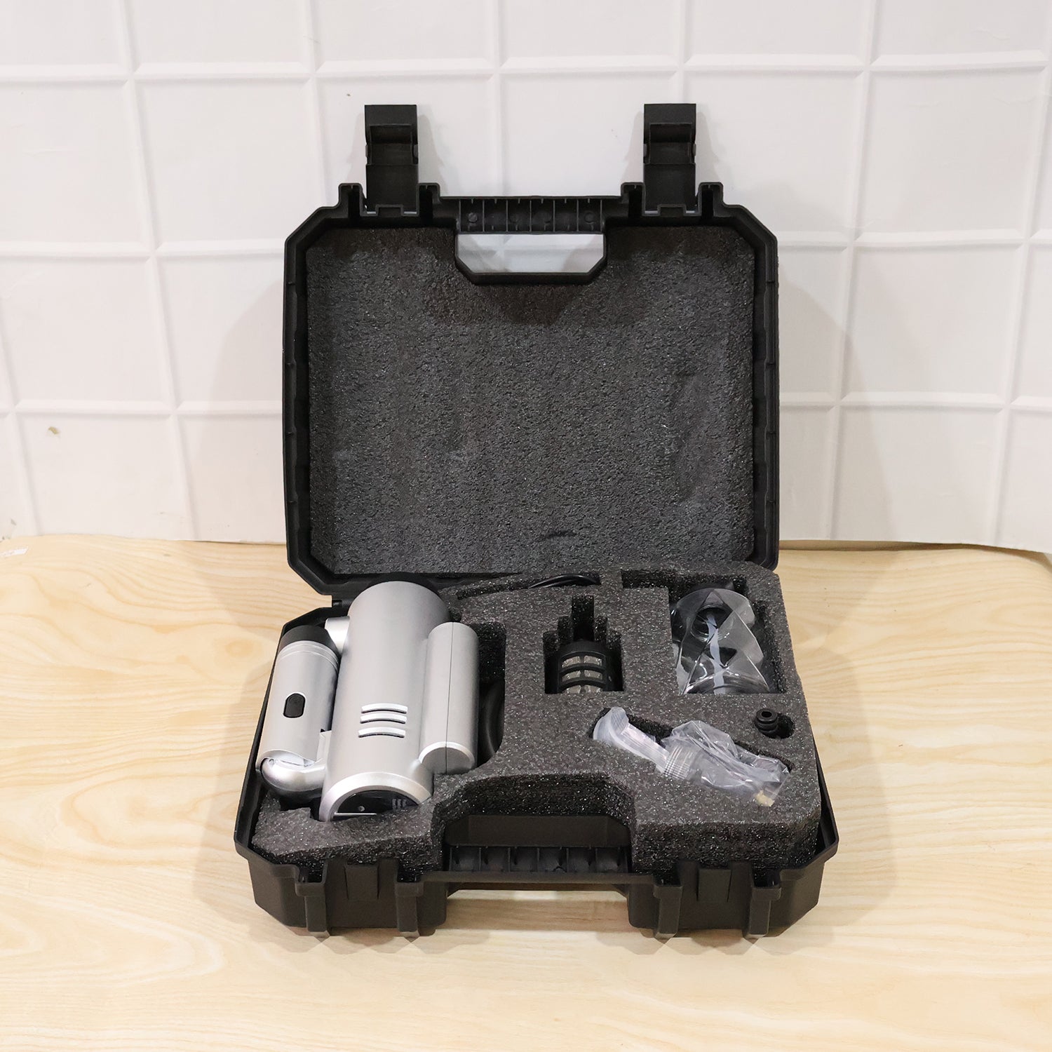 High Pressure Cordless Car Washer Gun Kit Portable With Hose Foam