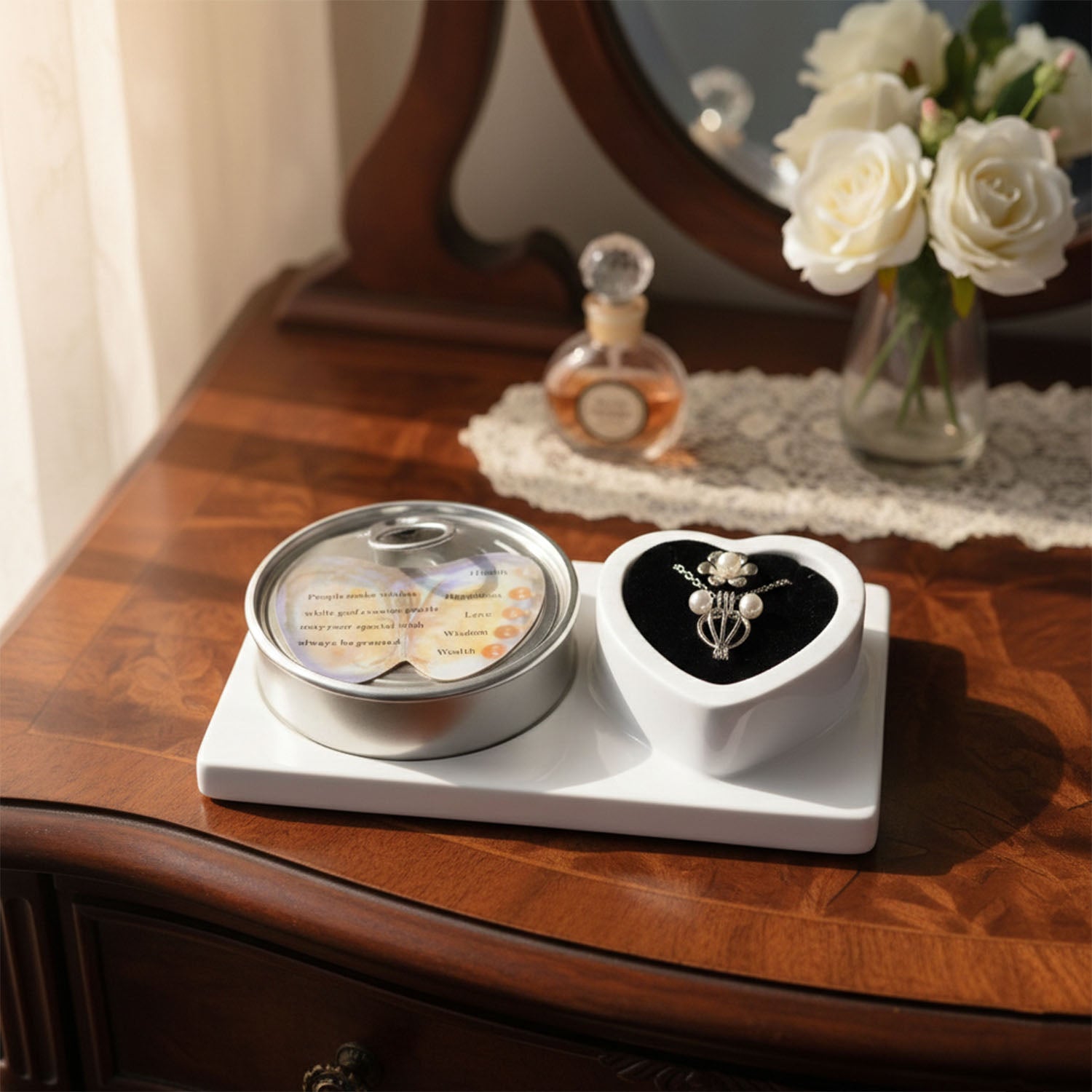 Wish Pearl Necklace Gift Set (1 Set Mix Desgin)