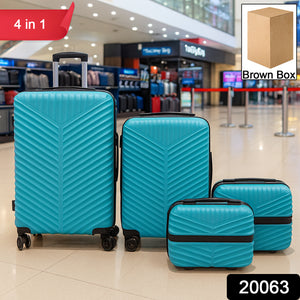 4-in-1 Luggage Set Durable And Stylish Hard Shell Suitcase Set