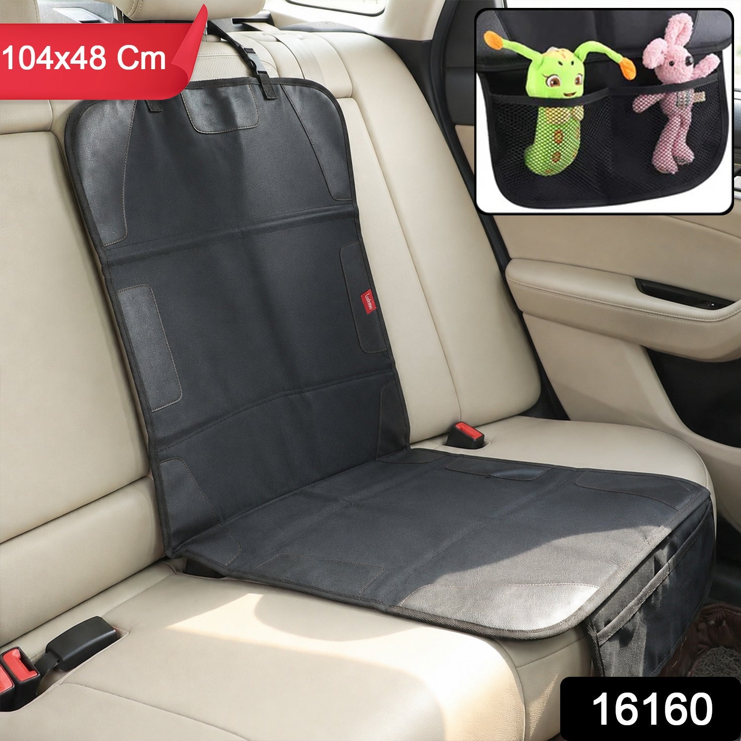 Car Seat Protector 104 X 48 Cm Baby Child Waterproof Back Seat Cover (1 Pc)