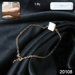 Premium Elegant Adjustable Chain Bracelet (1 Pc Mix Design)