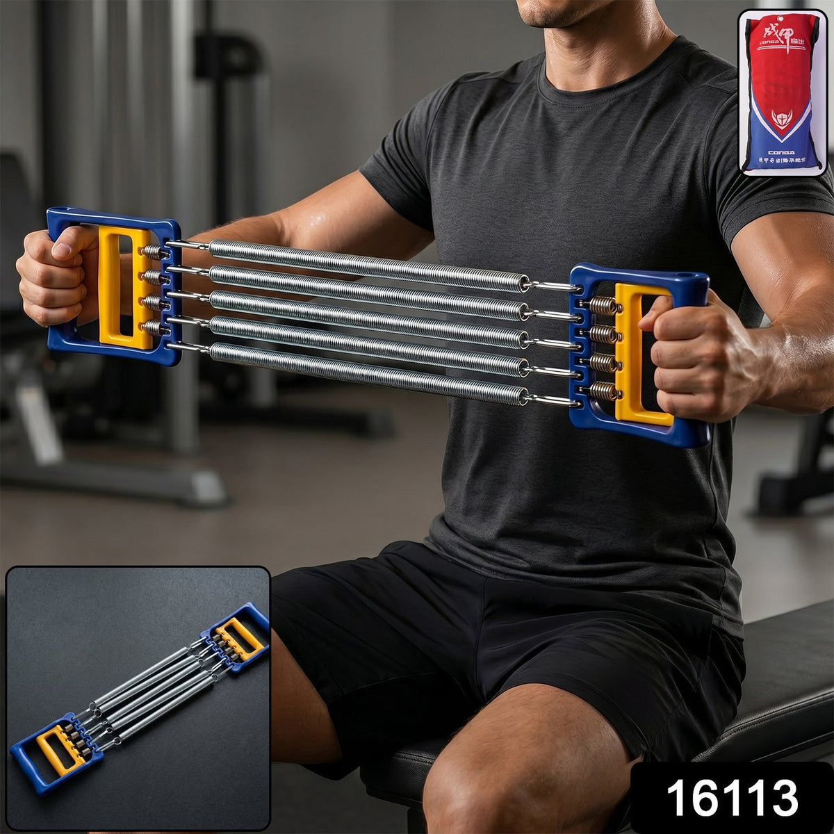 Adjustable Chest Expander Effective Resistance Training Tool