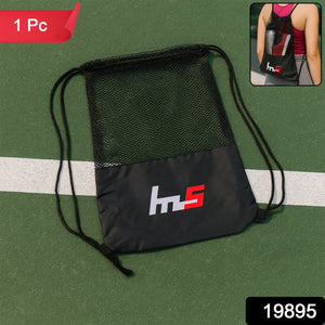 Mesh Drawstring Gym Sack Breathable Sports Backpack (1 Pc)
