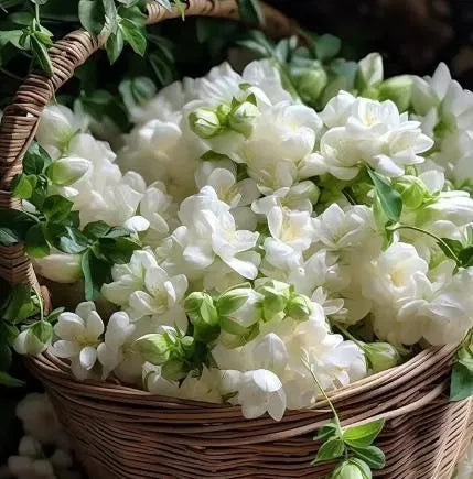 Premium Double Jasmine Seeds – Intense Fragrance "Mogra" Collection