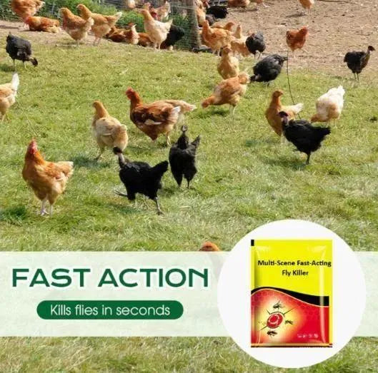 Multi-Scene Fast-Acting Fly Killer – Advanced Powder Formula (Pack of 2)
