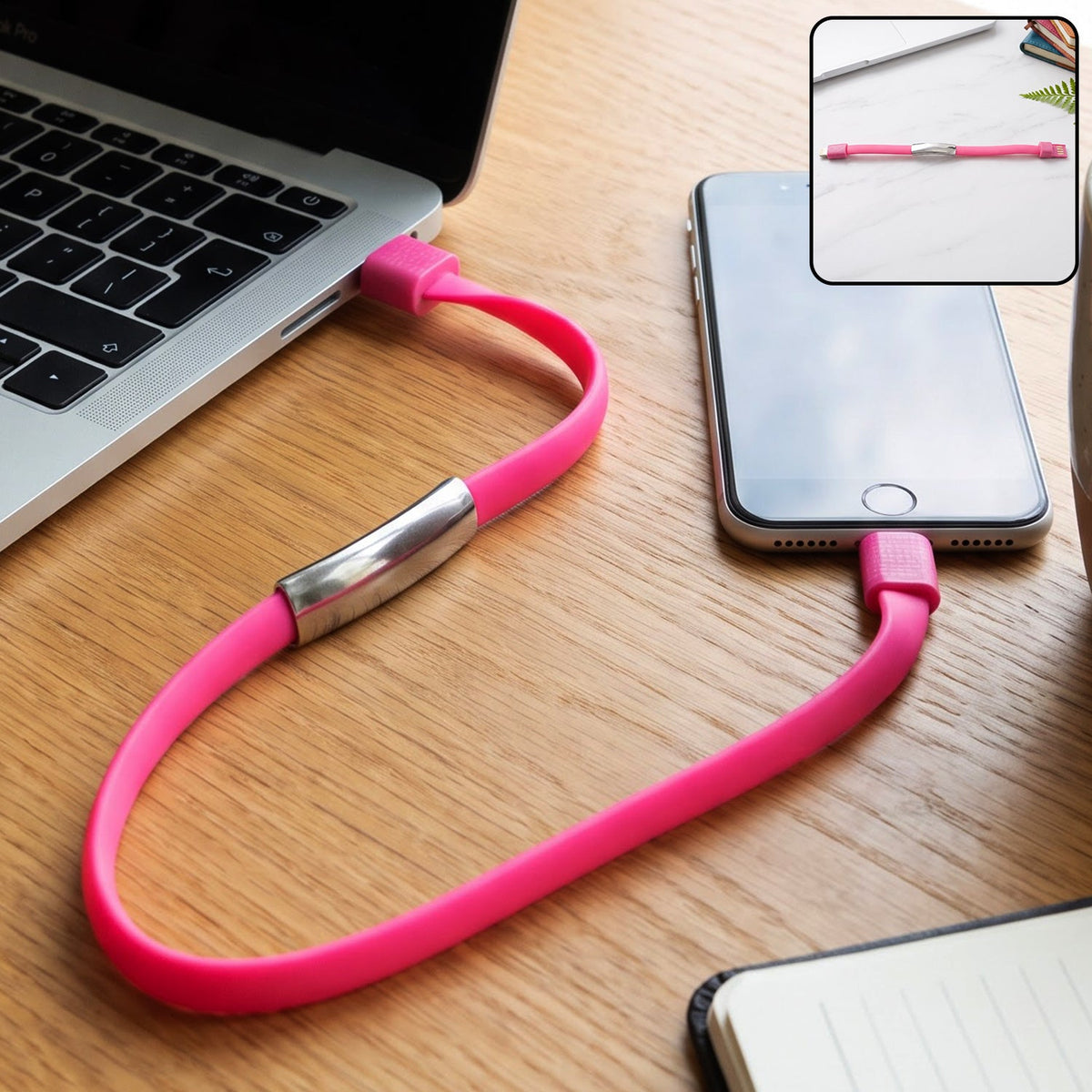 Usb To Lightning Fast Charging And Data Sync Cable For Mobile Devices (1 Piece)