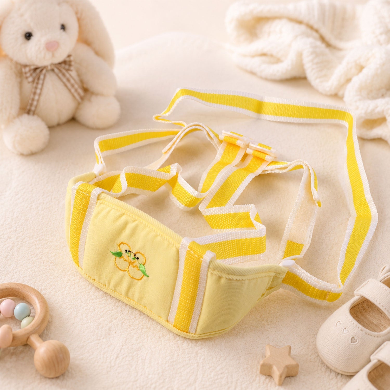 Baby Walking Assistance Belt Soft Adjustable Supportive For Toddler First Steps