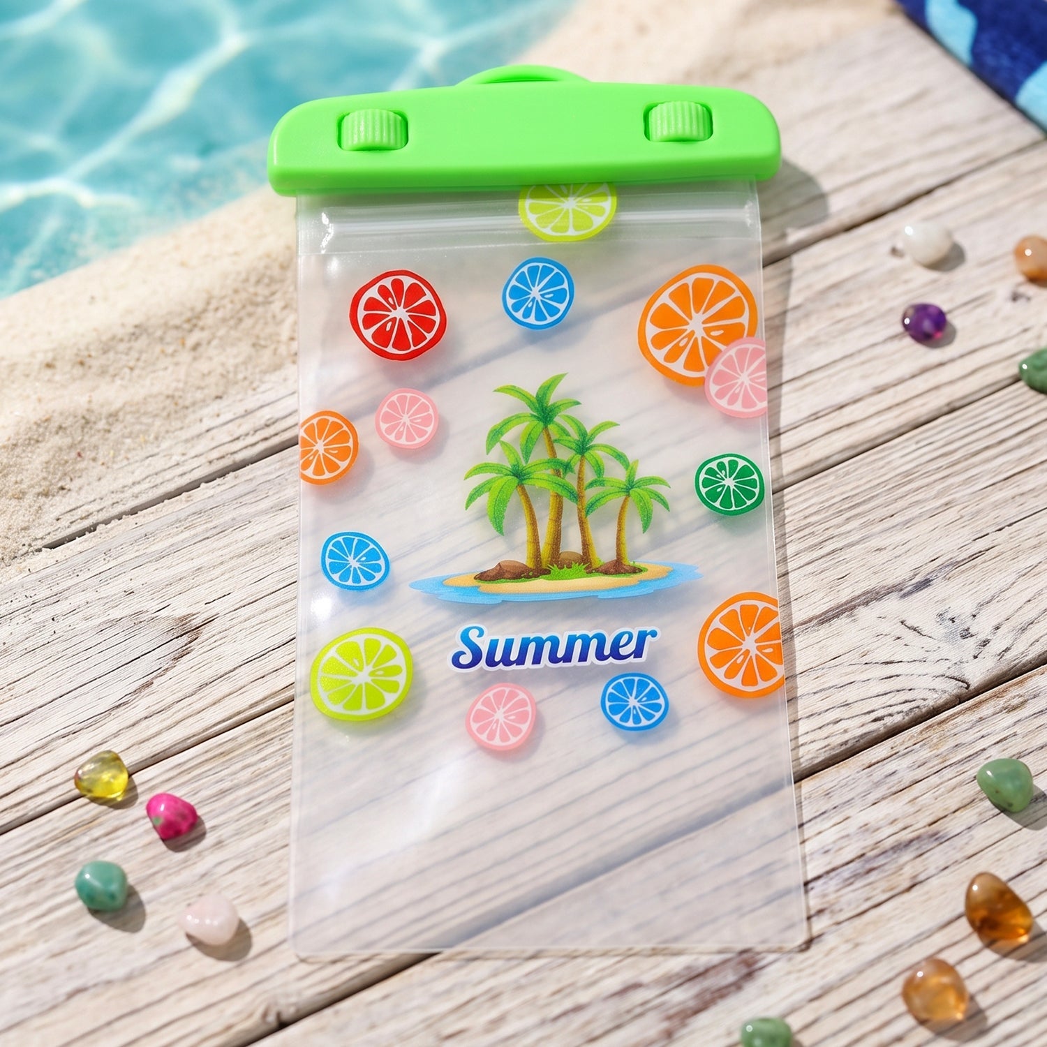 Waterproof Mobile Pouch With Lock Outdoor Phone Cover