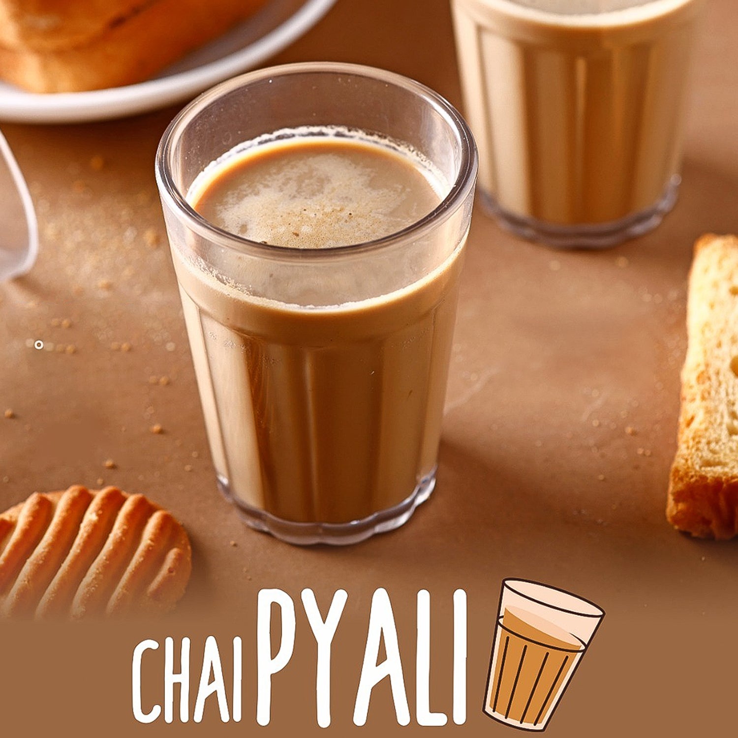 Supermom Traditional Cutting Chai Pyali Set (70ml 6 Pc)
