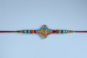Traditional Om Design Rakhi