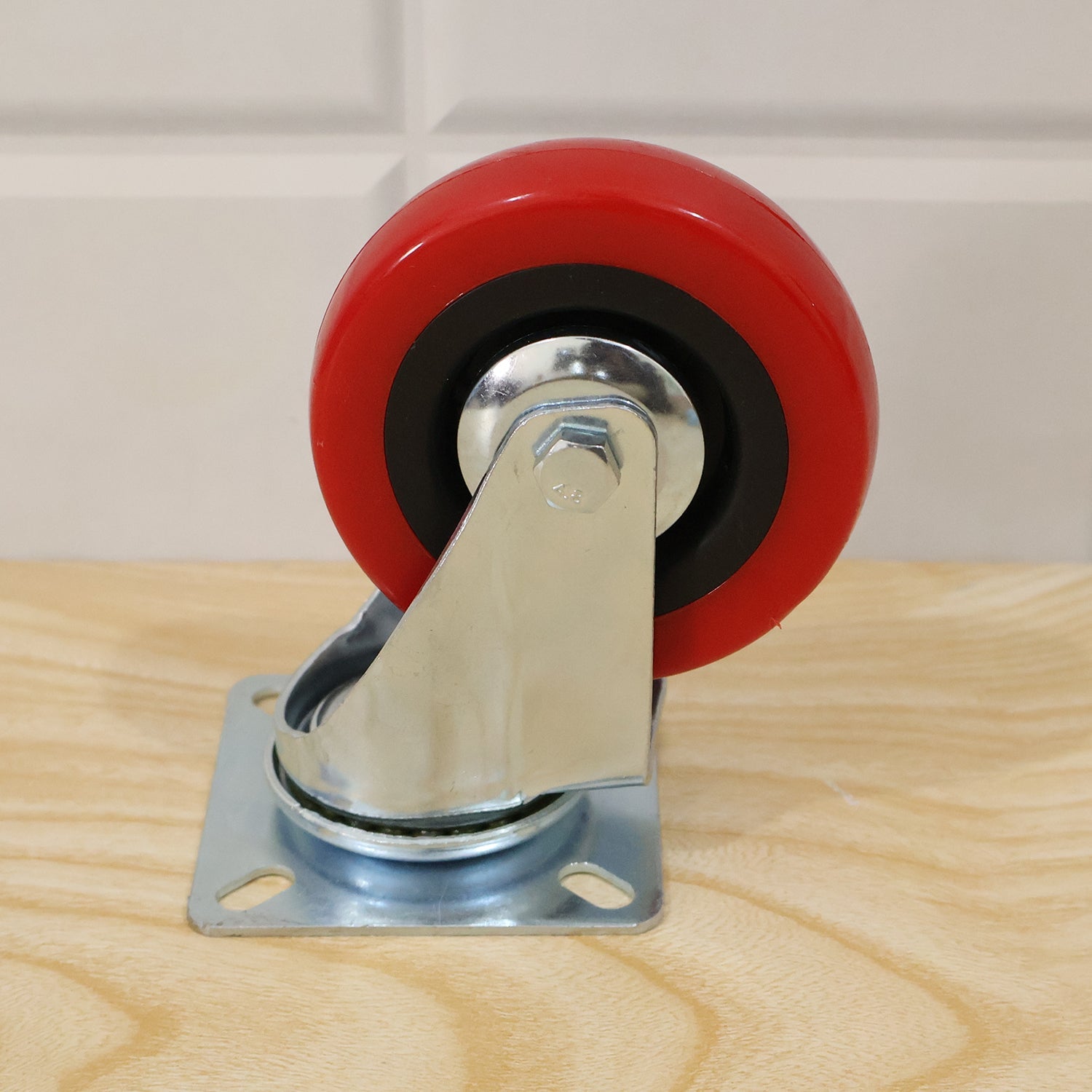 Heavy Duty Swivel Caster Wheel With Plate Mount For Trolley Furniture (1 Pc)