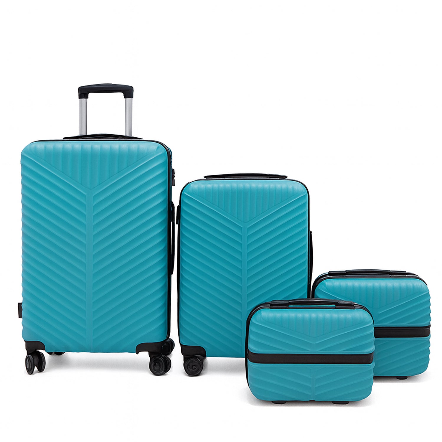4-in-1 Luggage Set Durable And Stylish Hard Shell Suitcase Set