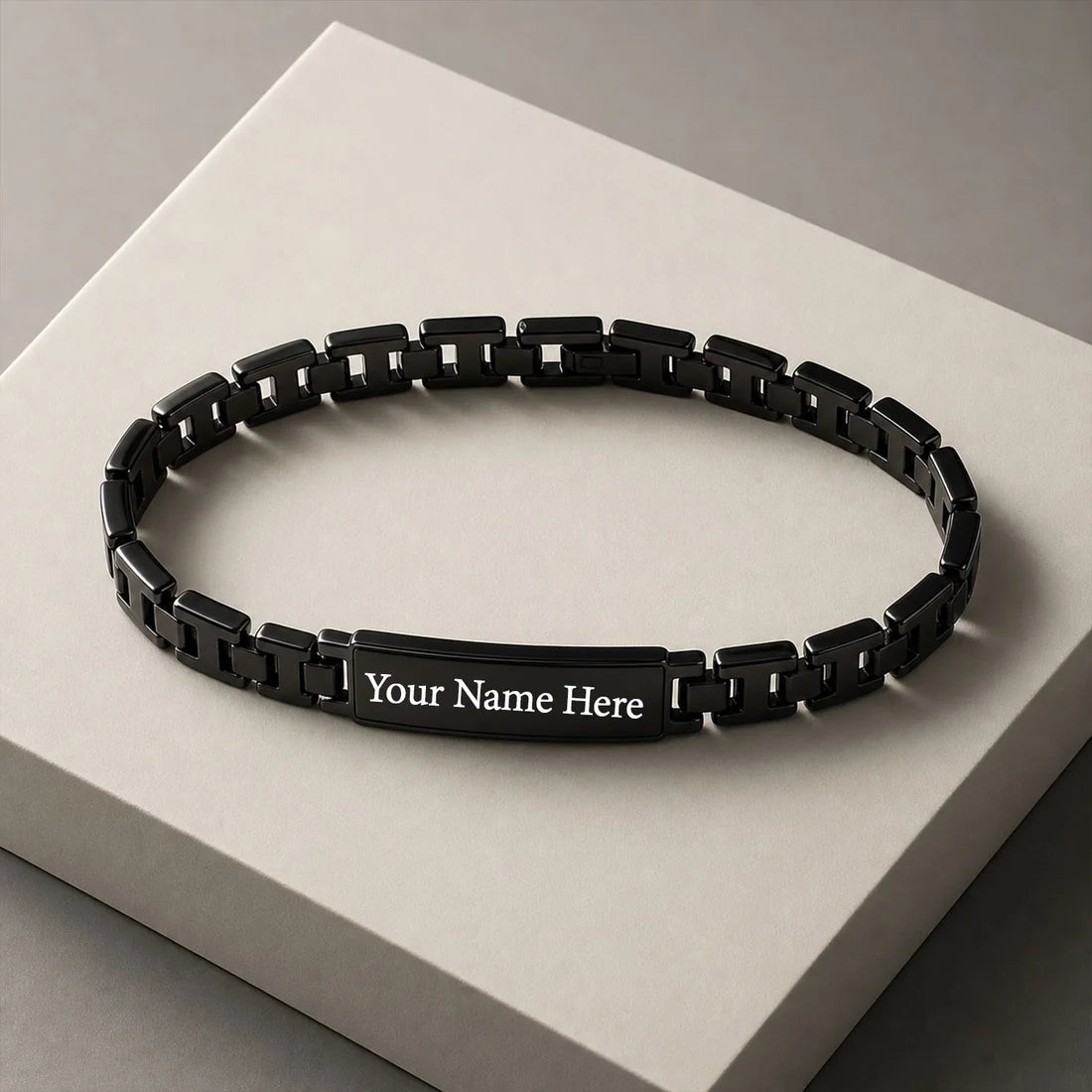 Stainless Steel Customized Rakhi