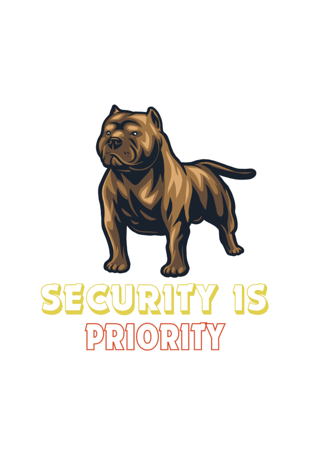 PITBULL SECURITY OVERSIZED TSHIRT