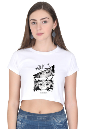 ANIME EYE CROP TOP