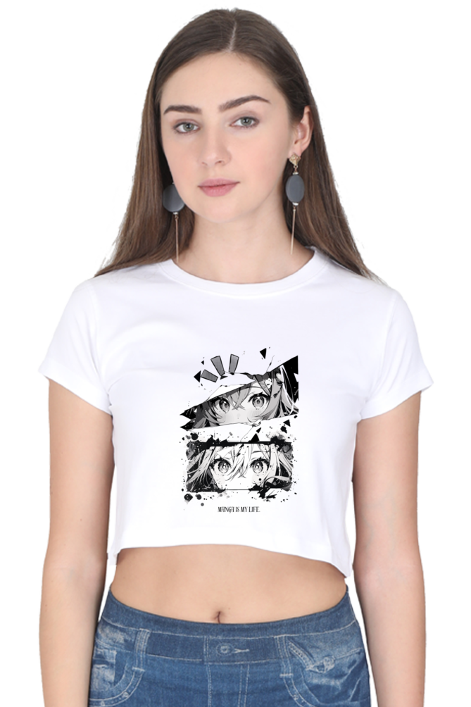 ANIME EYE CROP TOP