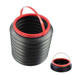 237 -4l Foldable Car Trash Can Storage Organiser