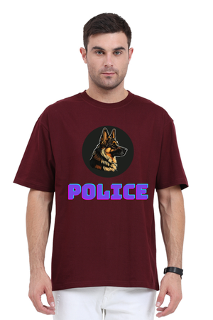 SHEPHERD POLICE OVERSIZED TSHIRT