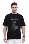 HACKER CAT OVERSIZED TSHIRT