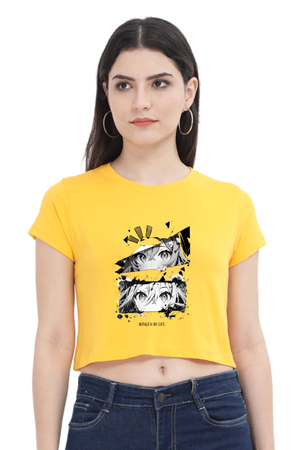 ANIME EYE CROP TOP