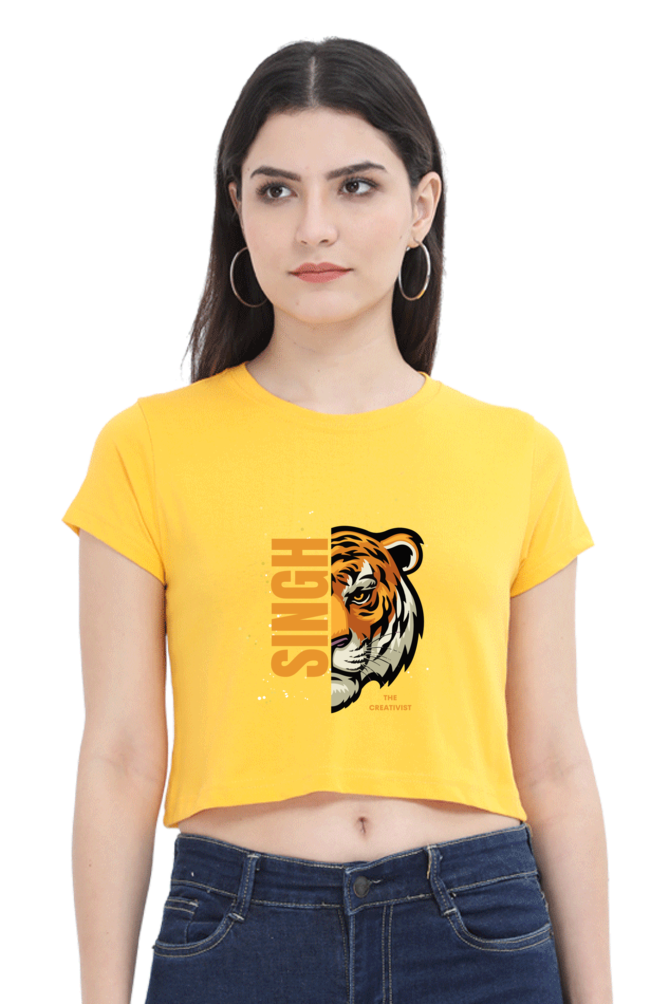 SINGH CROP TOP