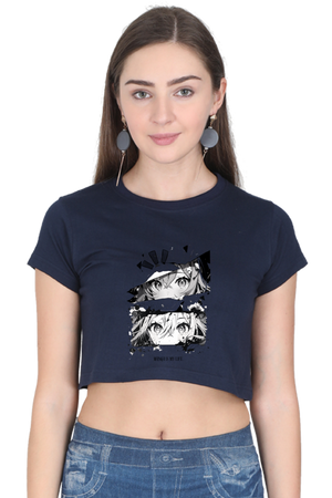 ANIME EYE CROP TOP