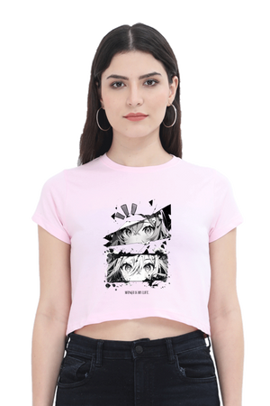 ANIME EYE CROP TOP