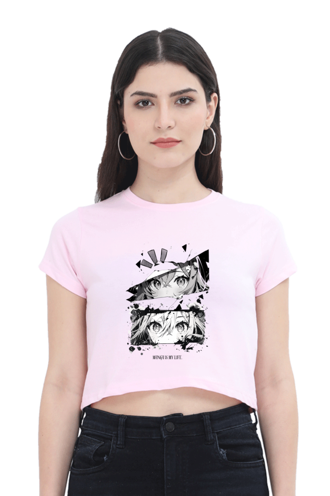 ANIME EYE CROP TOP