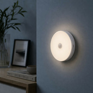 Rechargeable Motion Sensor LED Night Light with USB Charging