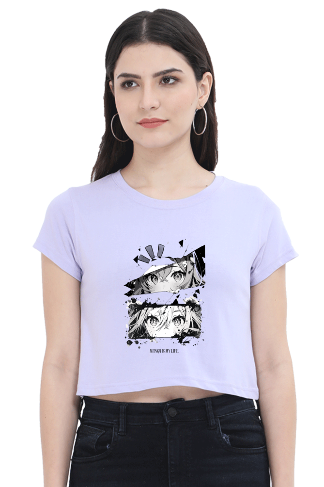 ANIME EYE CROP TOP