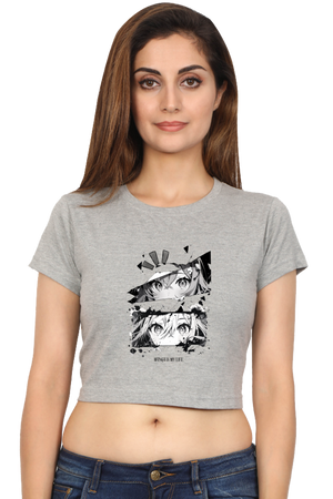 ANIME EYE CROP TOP