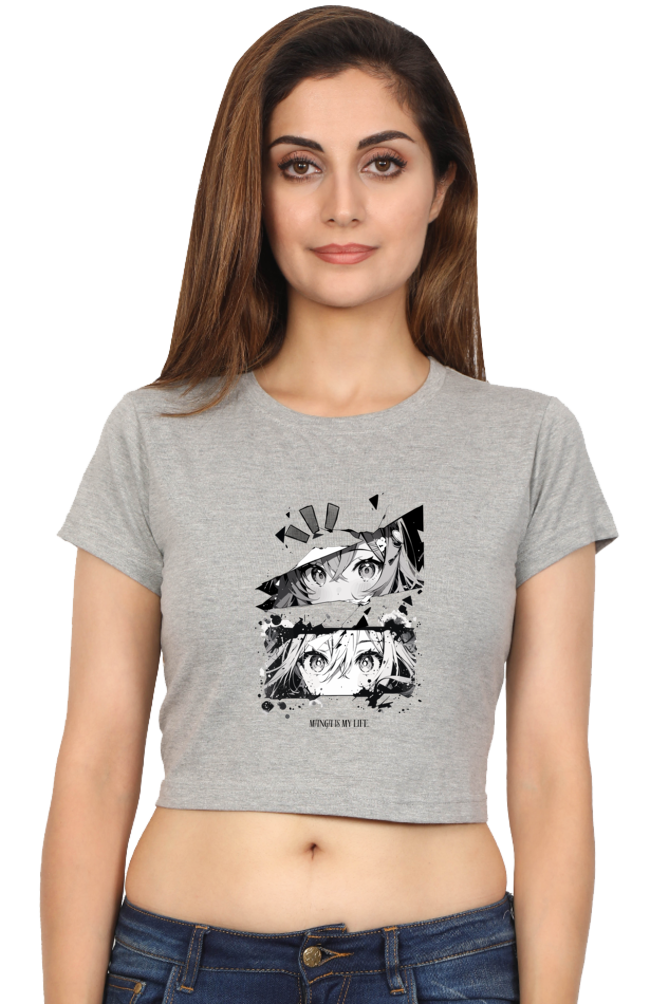 ANIME EYE CROP TOP