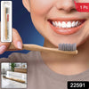 Soft Bristle Bamboo Toothbrush Eco-friendly Wooden Toothbrush For Adults (1 Pc)