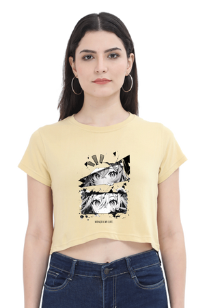 ANIME EYE CROP TOP