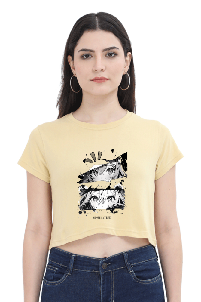 ANIME EYE CROP TOP