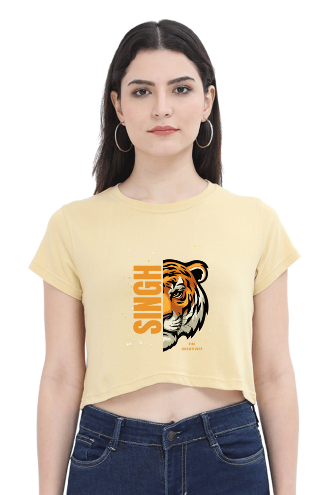 SINGH CROP TOP