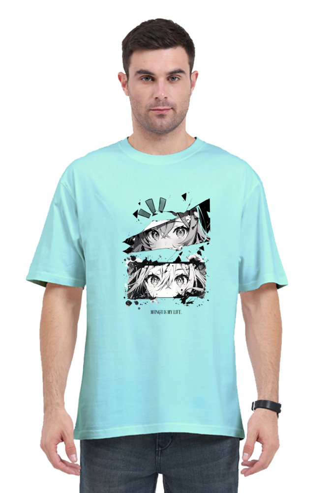 ANIME EYE OVERSIZED TSHIRT