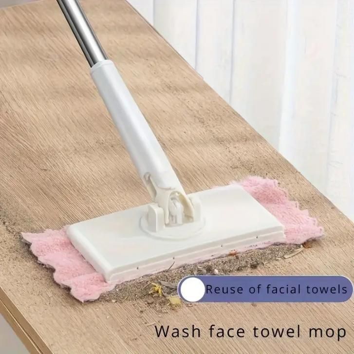 Smart Easy-Clean Mini Mop With Auto Cloth Grip