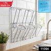 Wall-mounted Stainless-steel Cup  Mug Holder Rack (25 X 25 Cm 1 Pc)