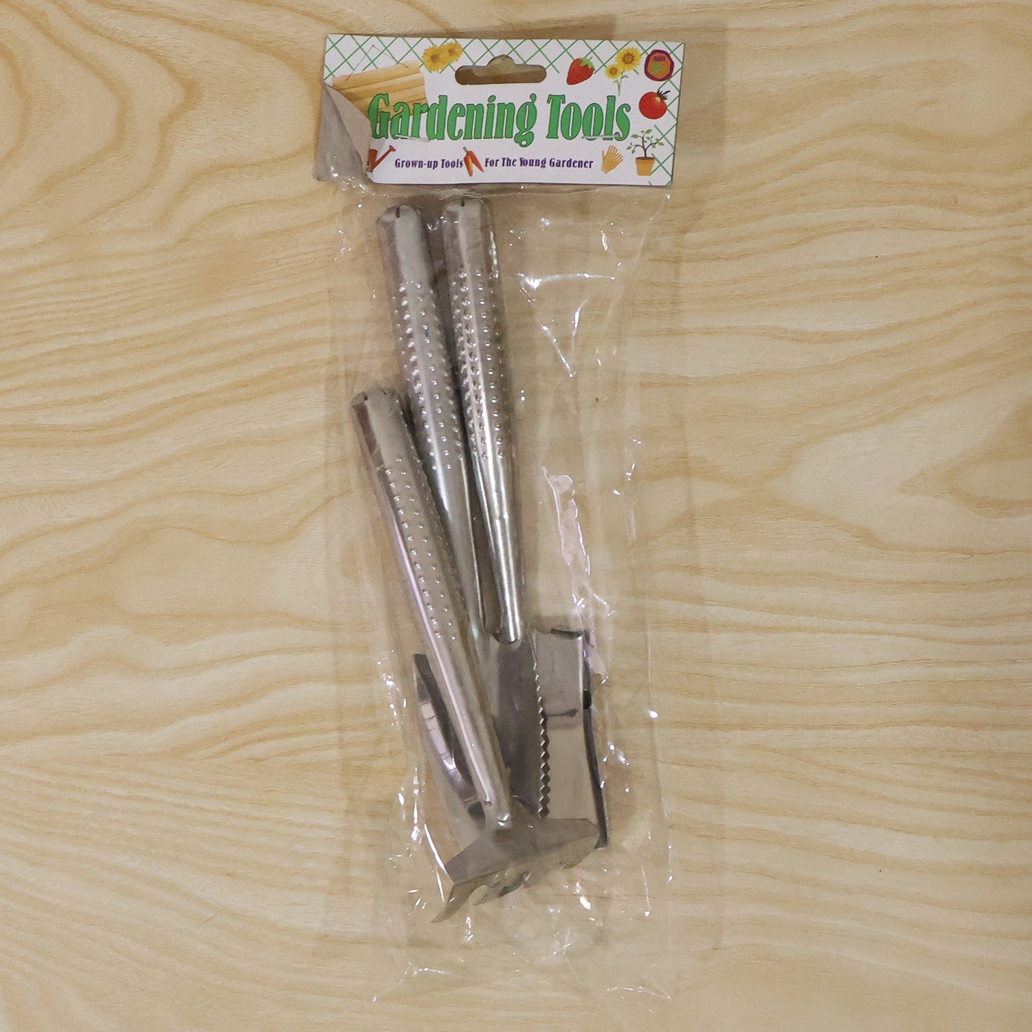 Stainless Steel 3 In 1 Garden Hand Tool Set Spade Rake And Fork (3 Pc Set)