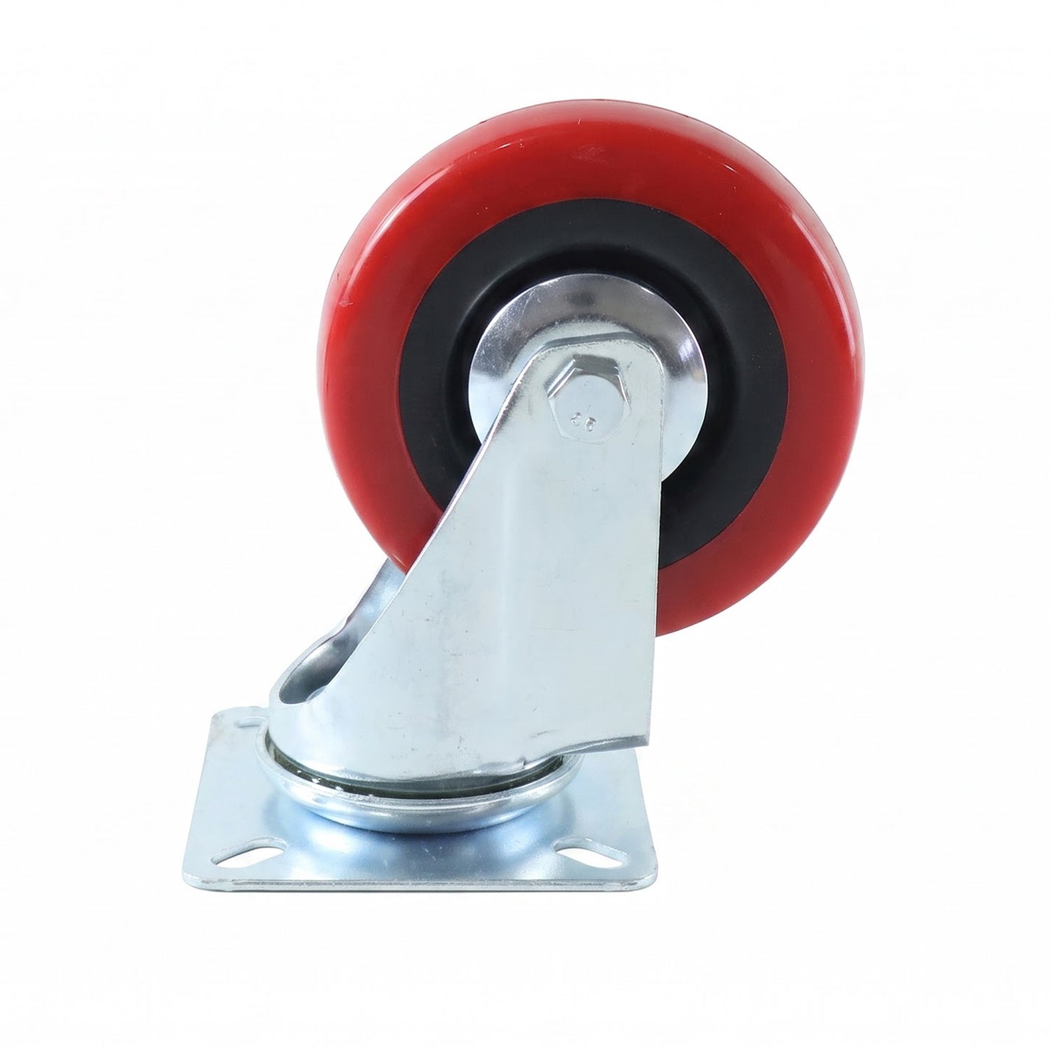 Heavy Duty Swivel Caster Wheel With Plate Mount For Trolley  Furniture (1 Pc)