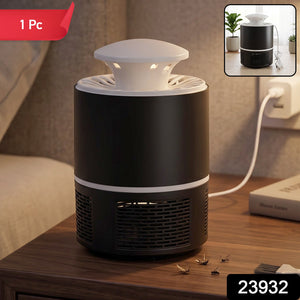 Usb Mosquito Killer Lamp With Quiet Suction Trap For Home And Office Use (1 Pc)