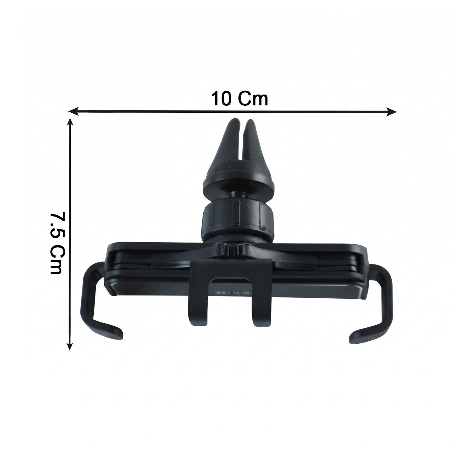 Plastic Car Mobile Phone Holder Air Vent Mount 360 Degree Rotating (1 Pc)