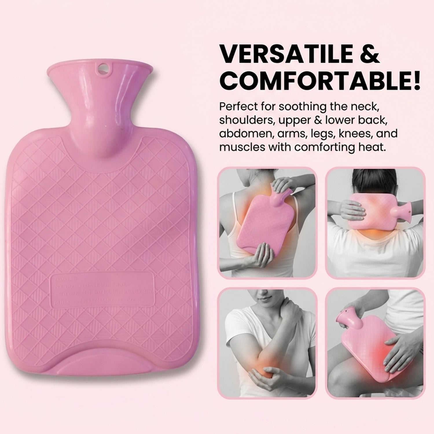 Hot Water Bag For Pain Relief Plastic Pack (1 Pc)