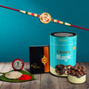 (K1_508_cm) Rakhi Combo With Chocolate Magic Rakhi  Chocolate For Brother Rakhi With Chocolate Rakhi With Gift Rakhi Combo Set Of 1 Rakhi Chocolate