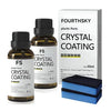 Premium Car & Bike Plastic Parts Crystal Coating (30ml x 2) – Buy 1 Get 1 FREE Value Pack
