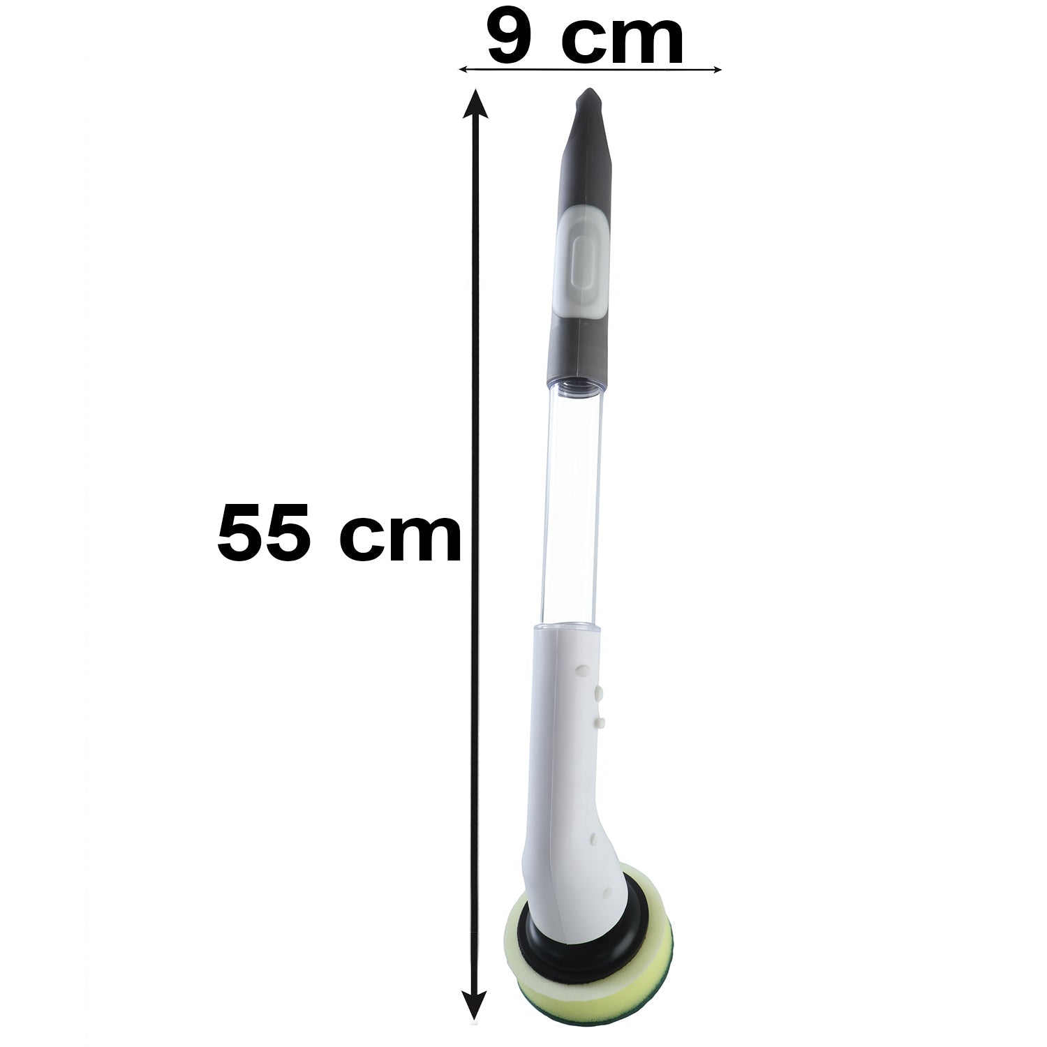 Multi Function Plastic Cleaning Brush Set With Long Handle And Attachments (1 Set)