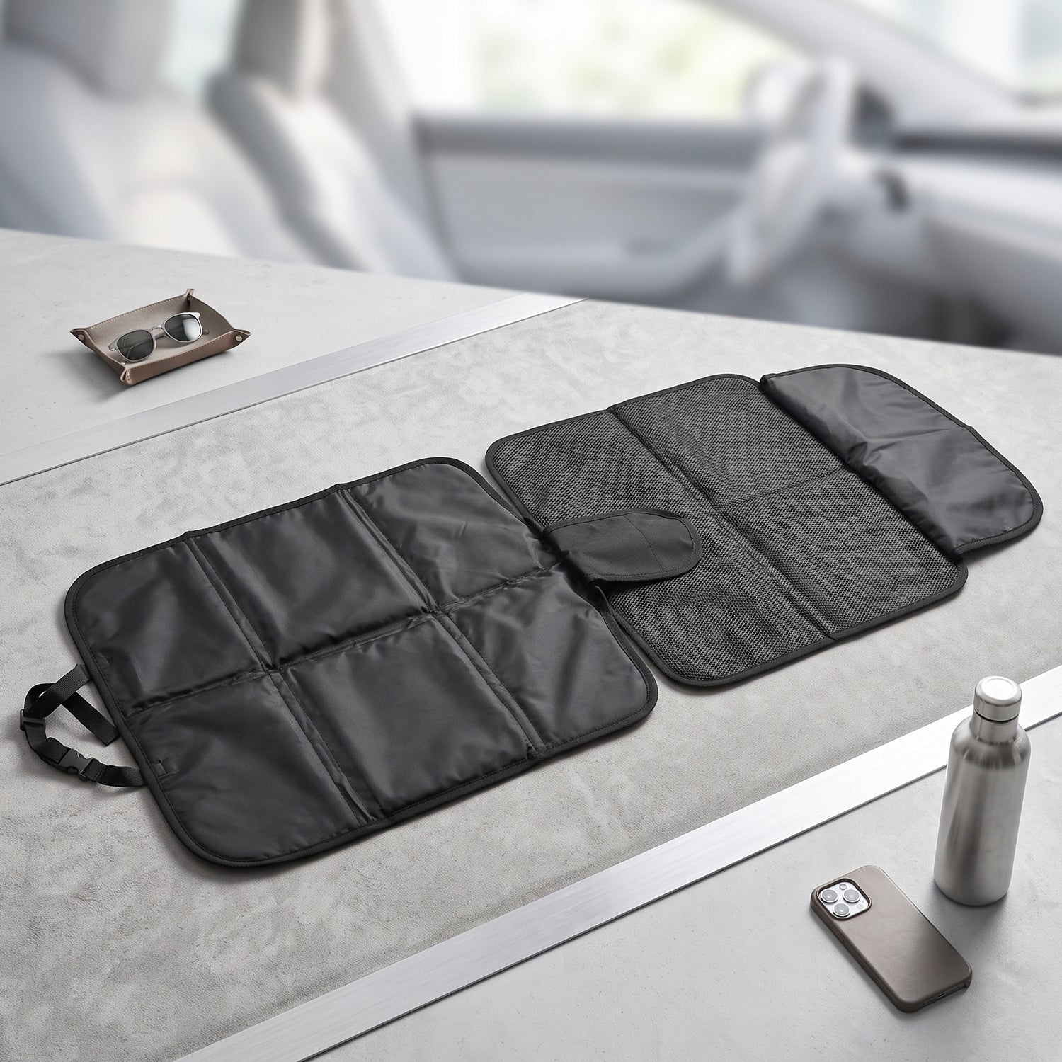 Car Seat Protector 104 X 48 Cm Baby Child Waterproof Back Seat Cover (1 Pc)