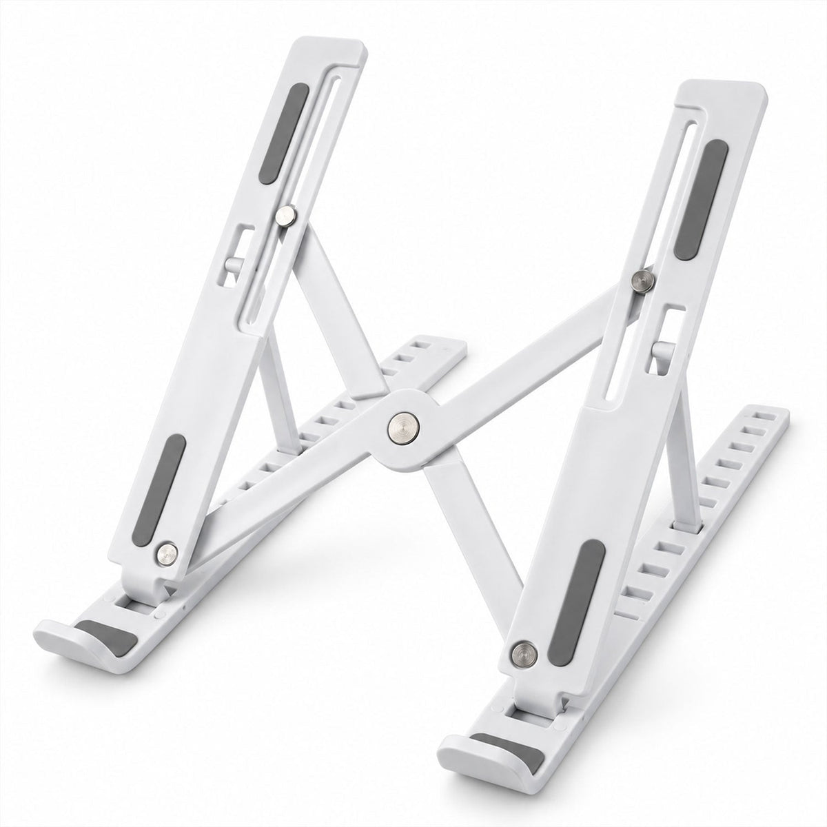 Portable Foldable Laptop Stand With Adjustable Height And Angle For Work (1 Pc)